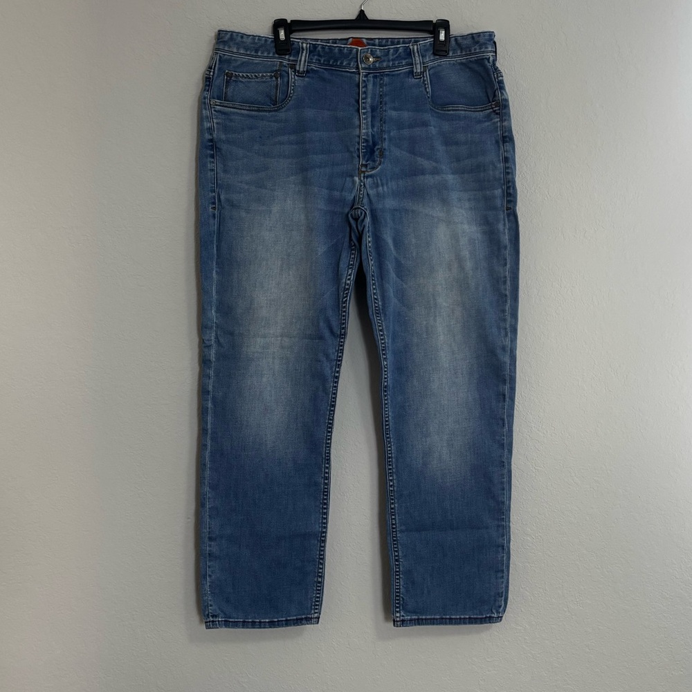 Vintage Men's Relaxed Blue Jeans